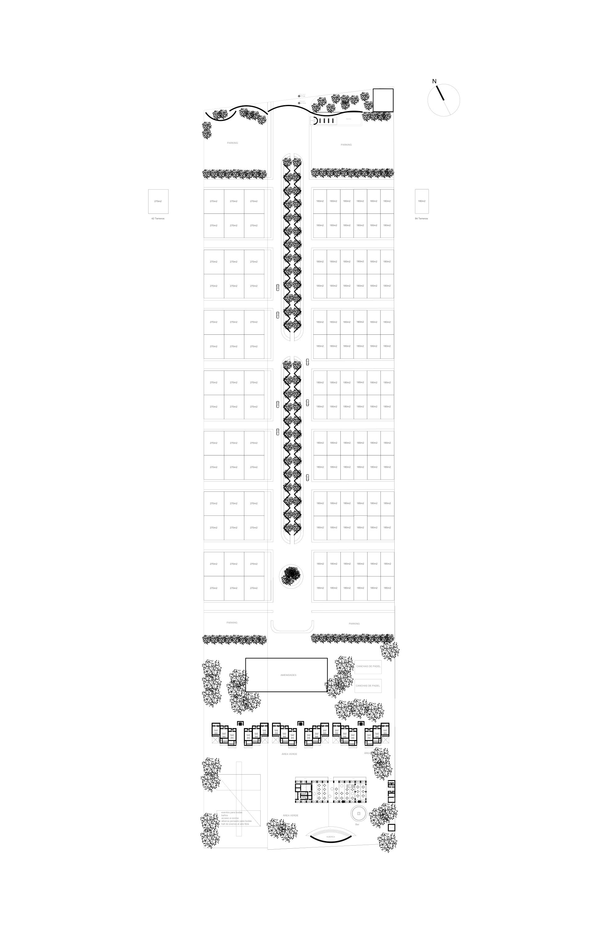 OCN masterplan site layout